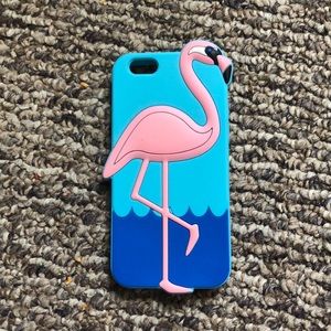 Silicone flamingo case iphone 6/6s